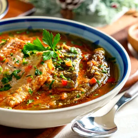 Cea mai bună saramură de pește. Un deliciu culinar în zilele cu dezlegare la pește din Postul Crăciunului